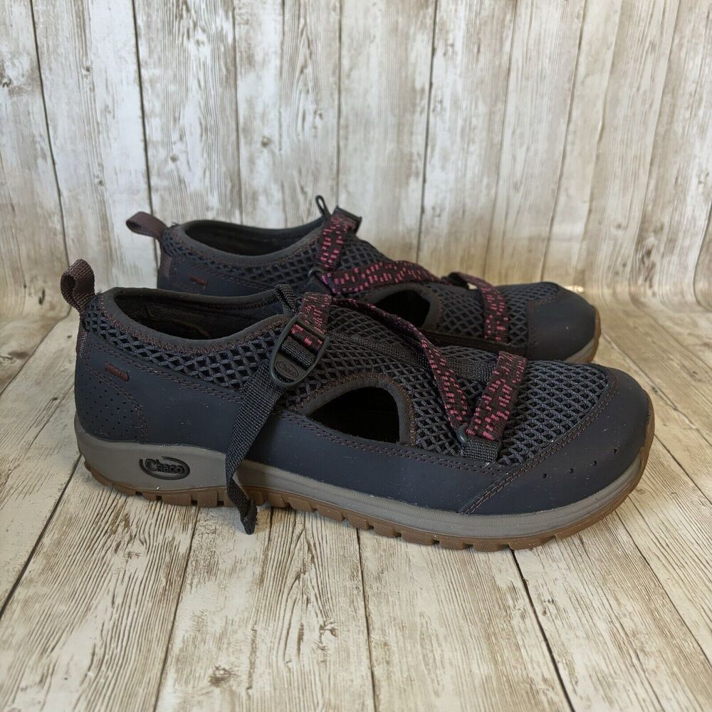 Chaco Odyssey‎ Hiking Water Shoes Kids Junior Girls Adjustable Strap Mesh Size 6